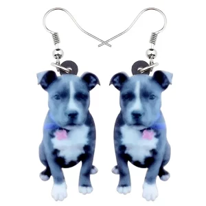 Pit Bull Terrier Puppy Earrings